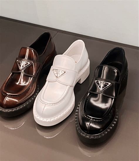 prada shoes loafer|Prada driving loafers women's.